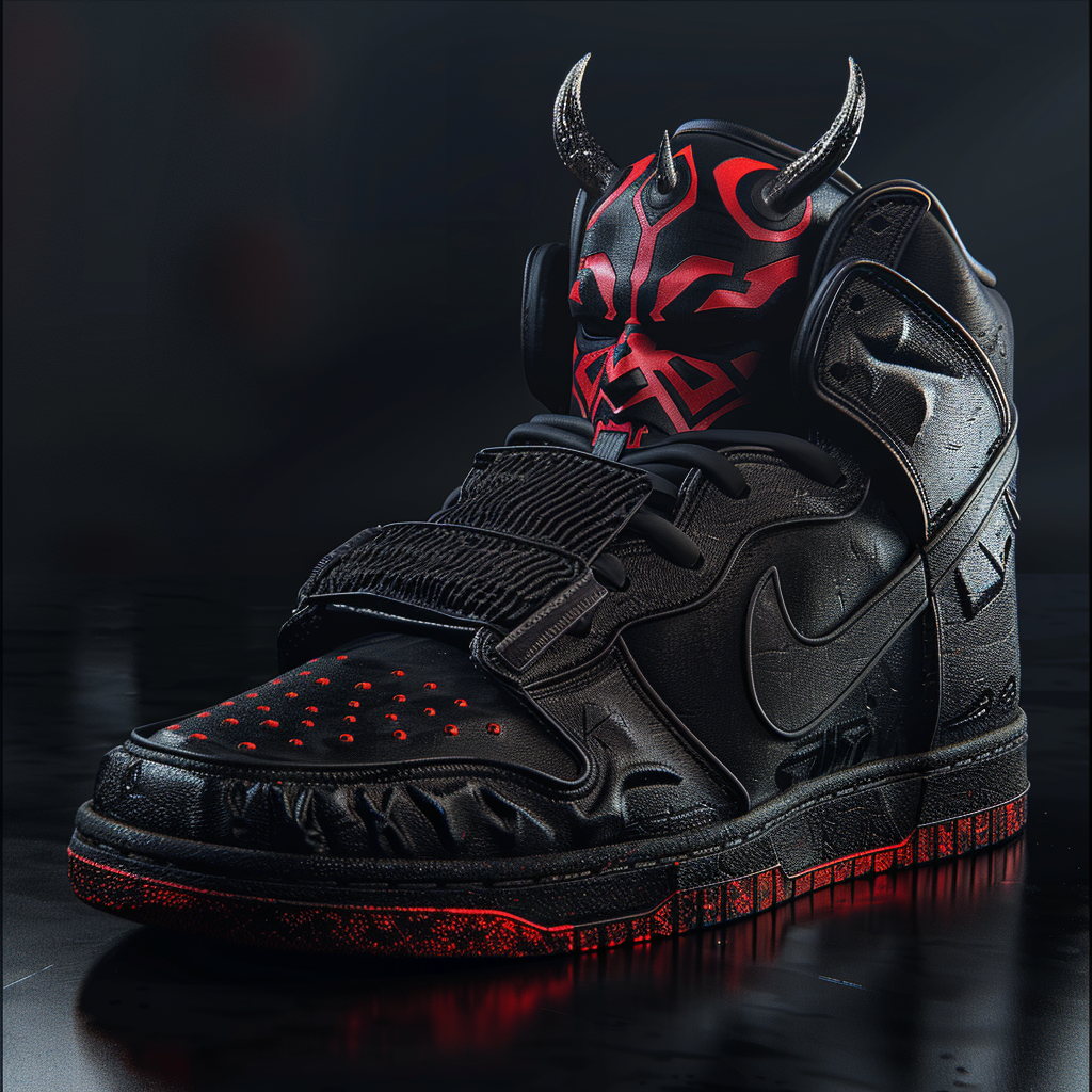 Darth Maul Nike Dunk Shoe