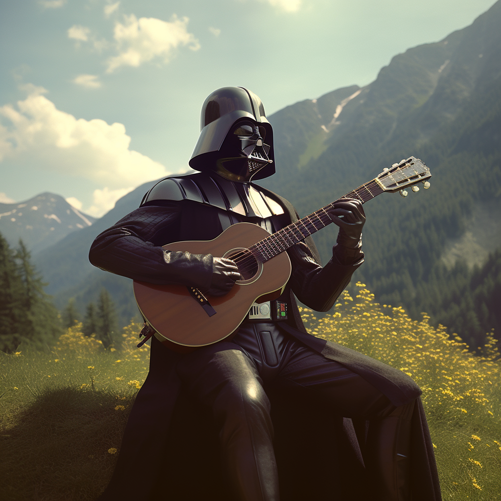 Darth Vader in The Sound Of Music