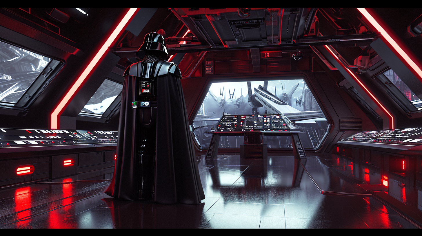 Darth Vader Star Cruiser Command Post