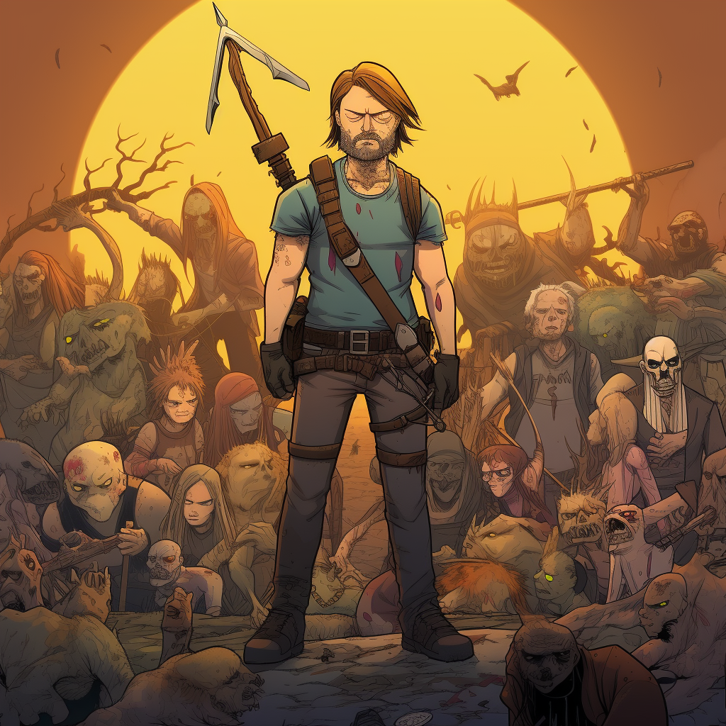 Daryl Dixon in Rick and Morty Universe