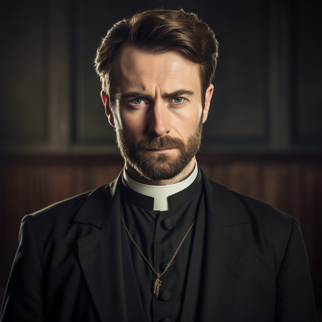 David Tenant as Father Alexander Andersen