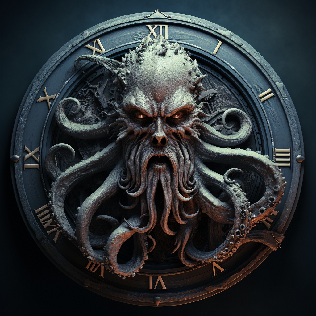 Realistic Davy Jones Clock Design