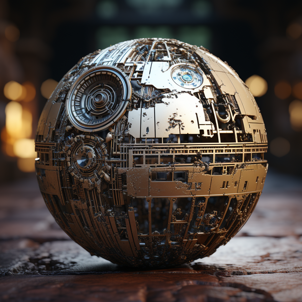 Death Star transformed into Life Star