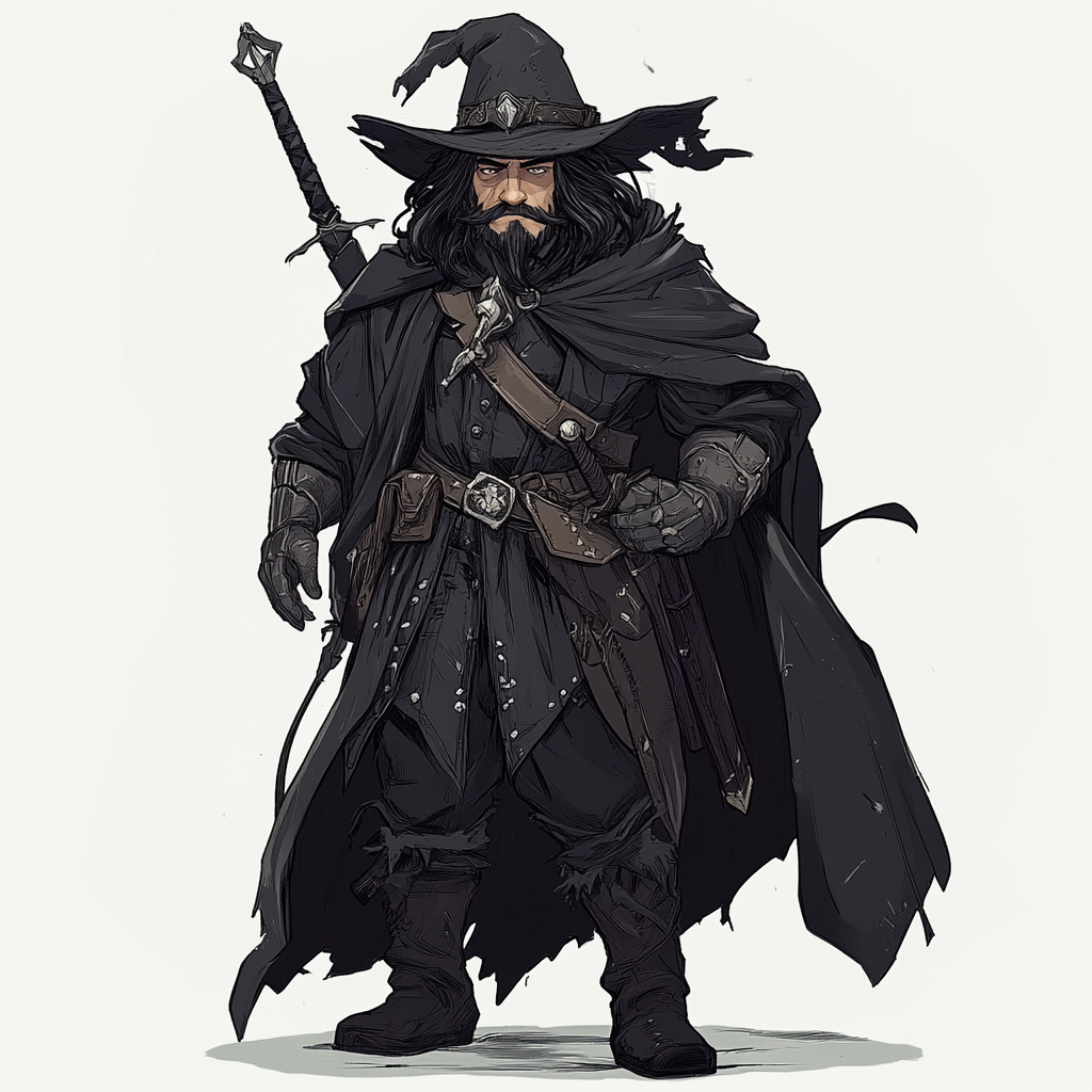 Male Deep Gnome Rogue Character