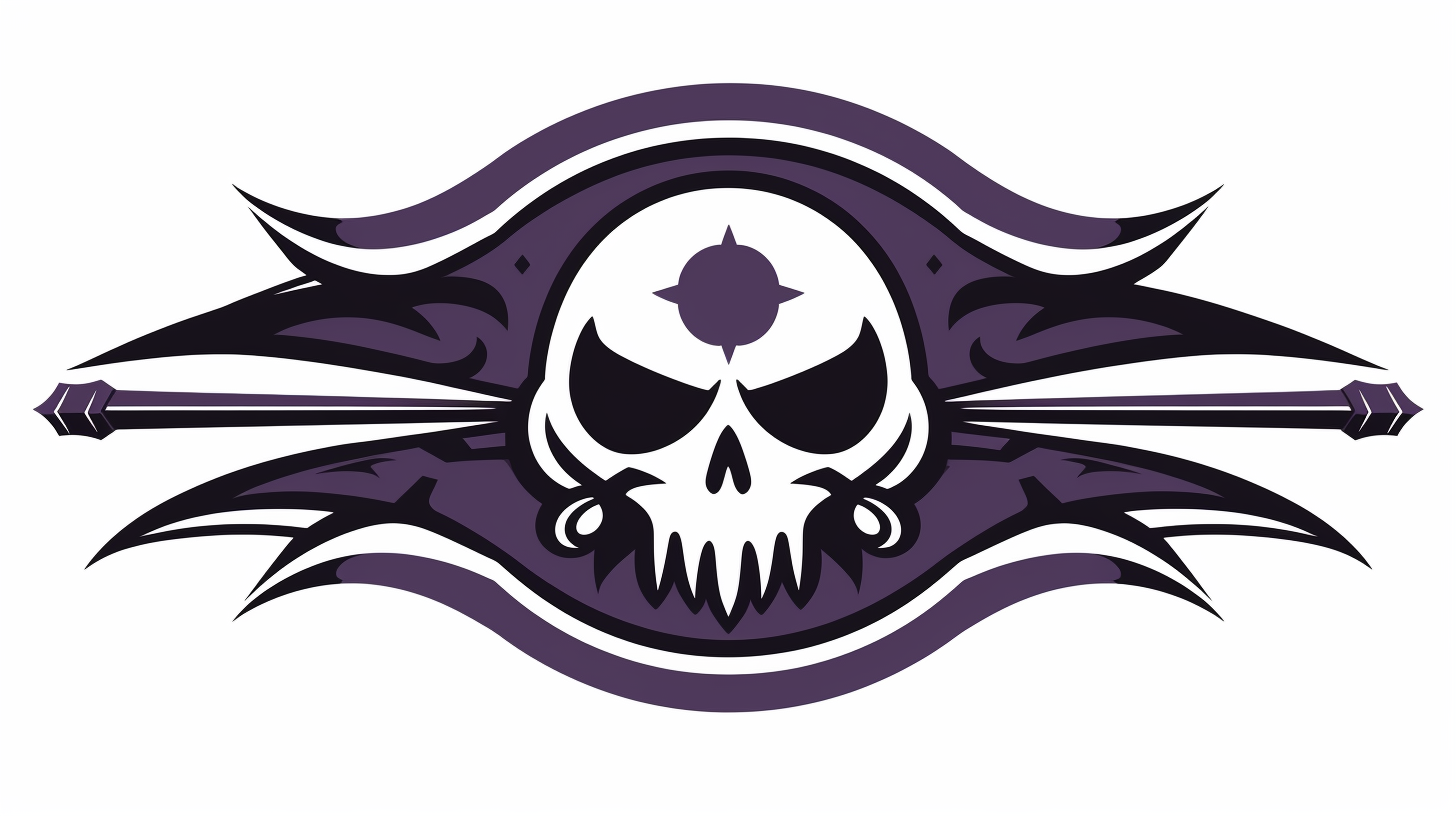 Dark and Menacing Space Pirate Insignia