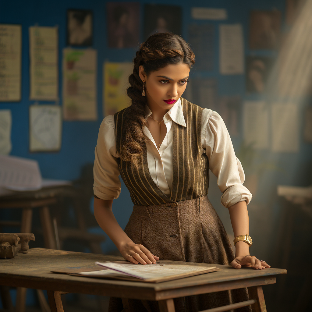 Sad Deepika Padukone as a Teacher