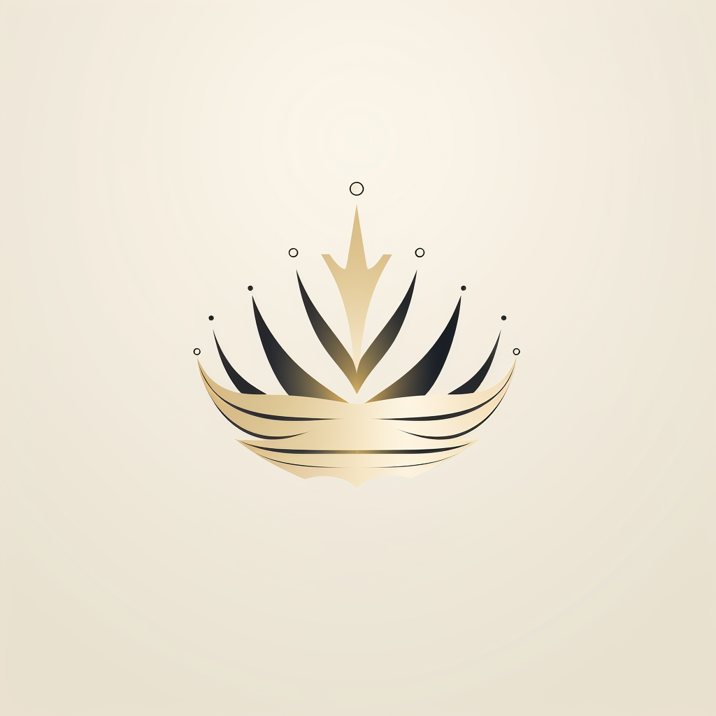 Delicate and Beautiful Logo with Flowing Lines