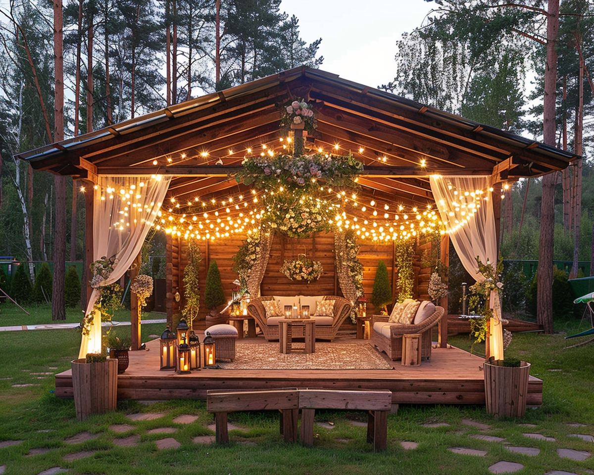 Wedding Hall Outdoor Cozy Mood