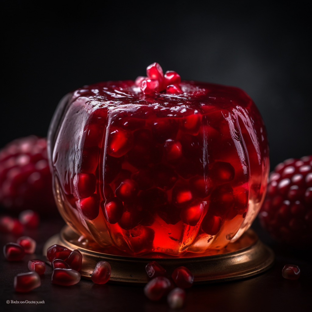 Photo of delicious Pomegranate Jelly