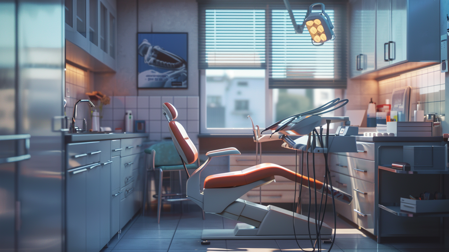 Dentist Chair in Modern Studio