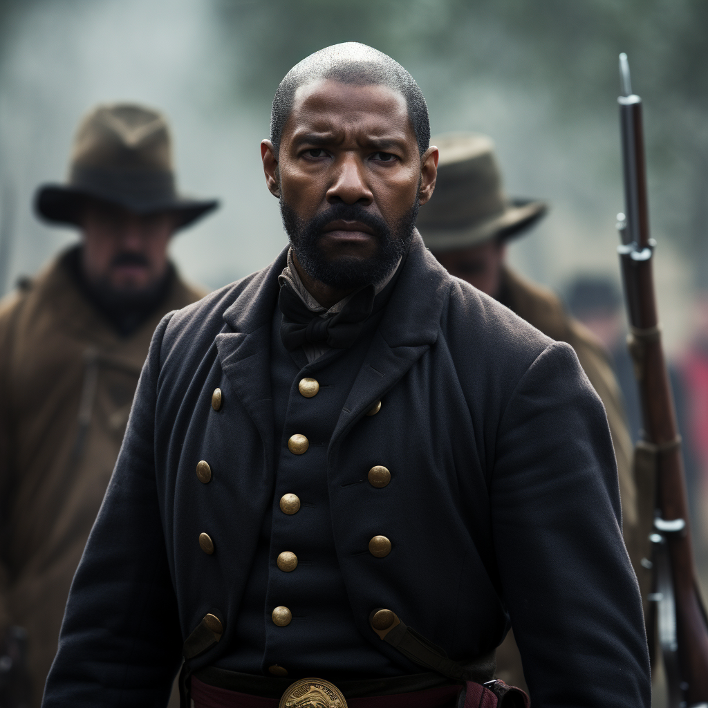 Denzel Washington as Angry Bald Union Soldier