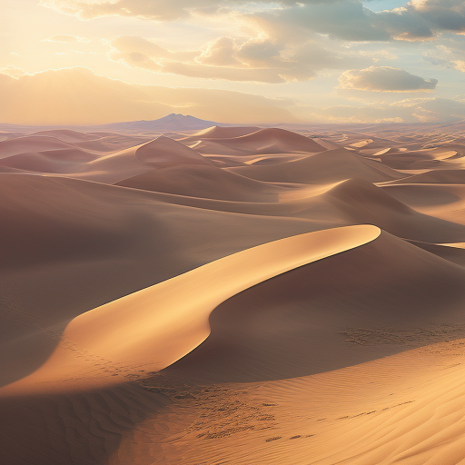 Spectacular Scene of Sha'ao Desert