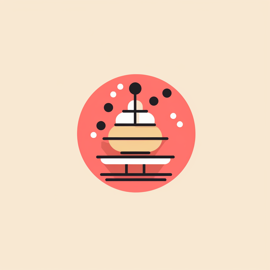 Icon representing a dessert shop