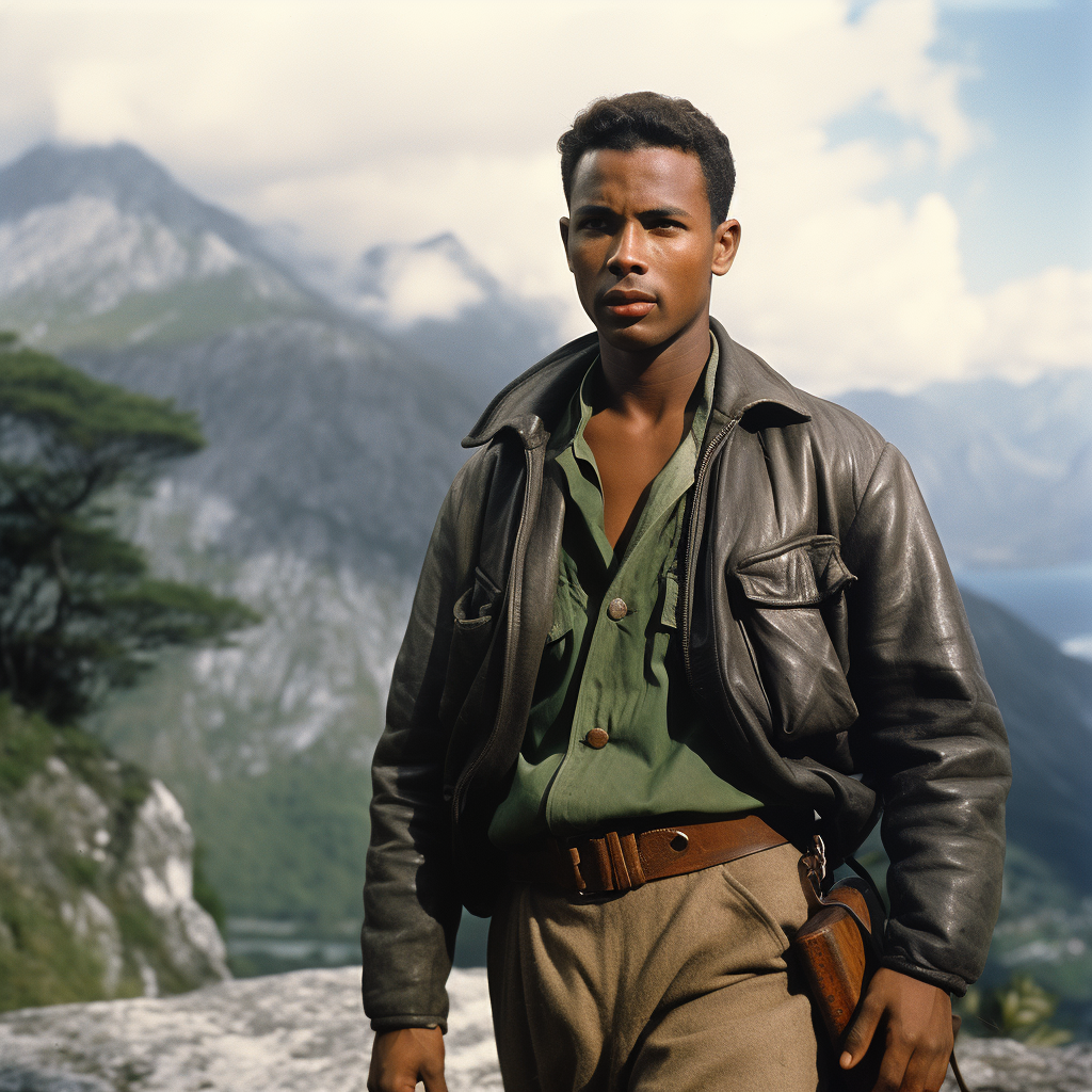 Determined resistance fighter in 1950s