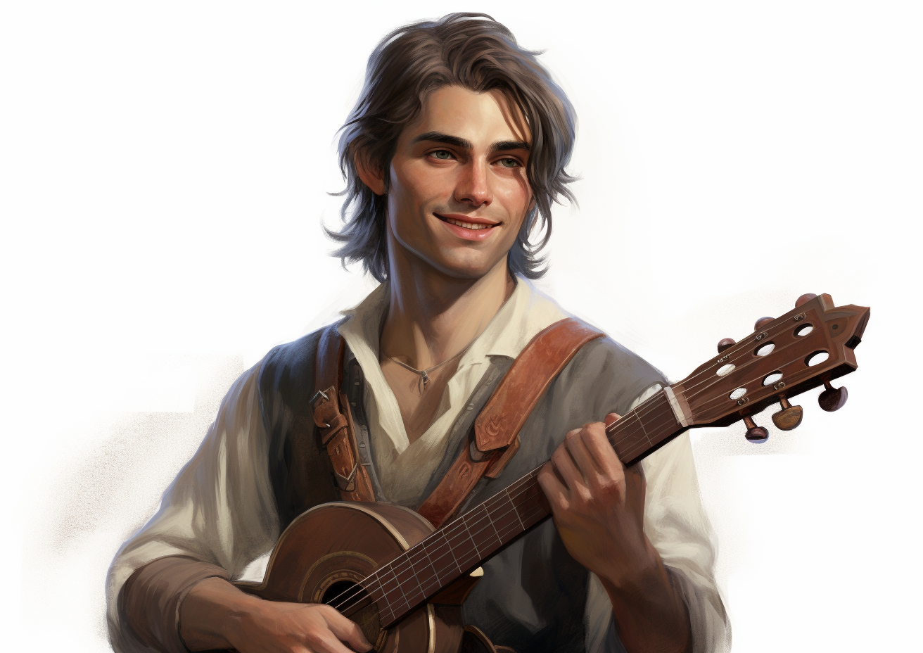 Devis Half-Elf Bard Harbinger Dungeons and Dragons