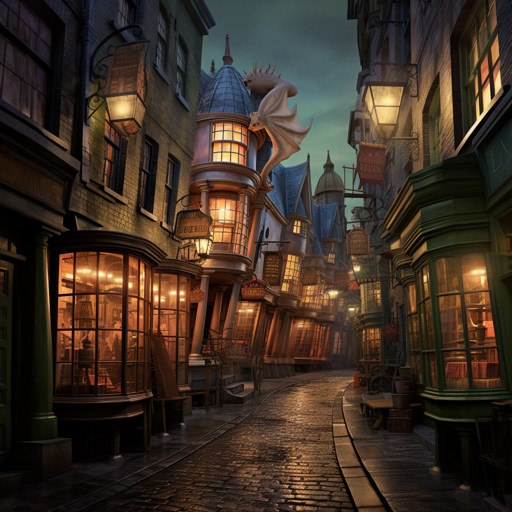 Diagon Alley - Magical Harry Potter Street