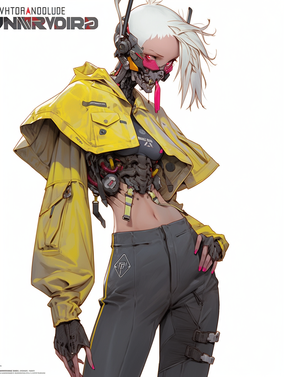 Expressive cyberpunk costume design by Die Antwoord