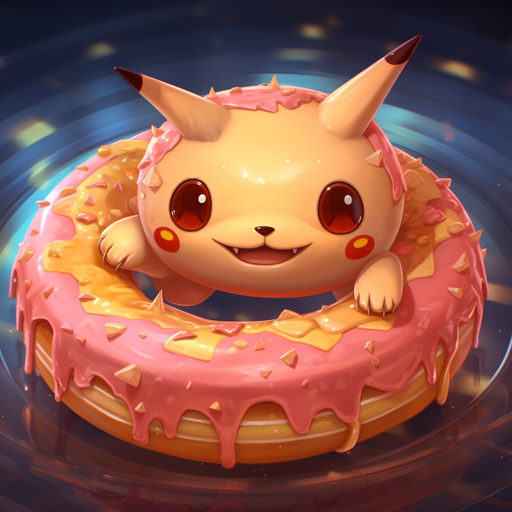 Donut-shaped Digimon image