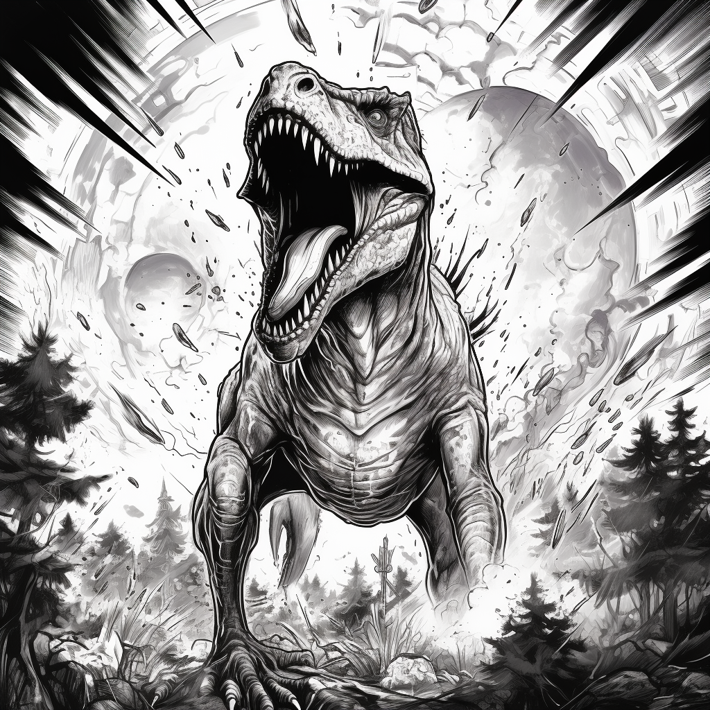 Dinosaur Extinction Explosion