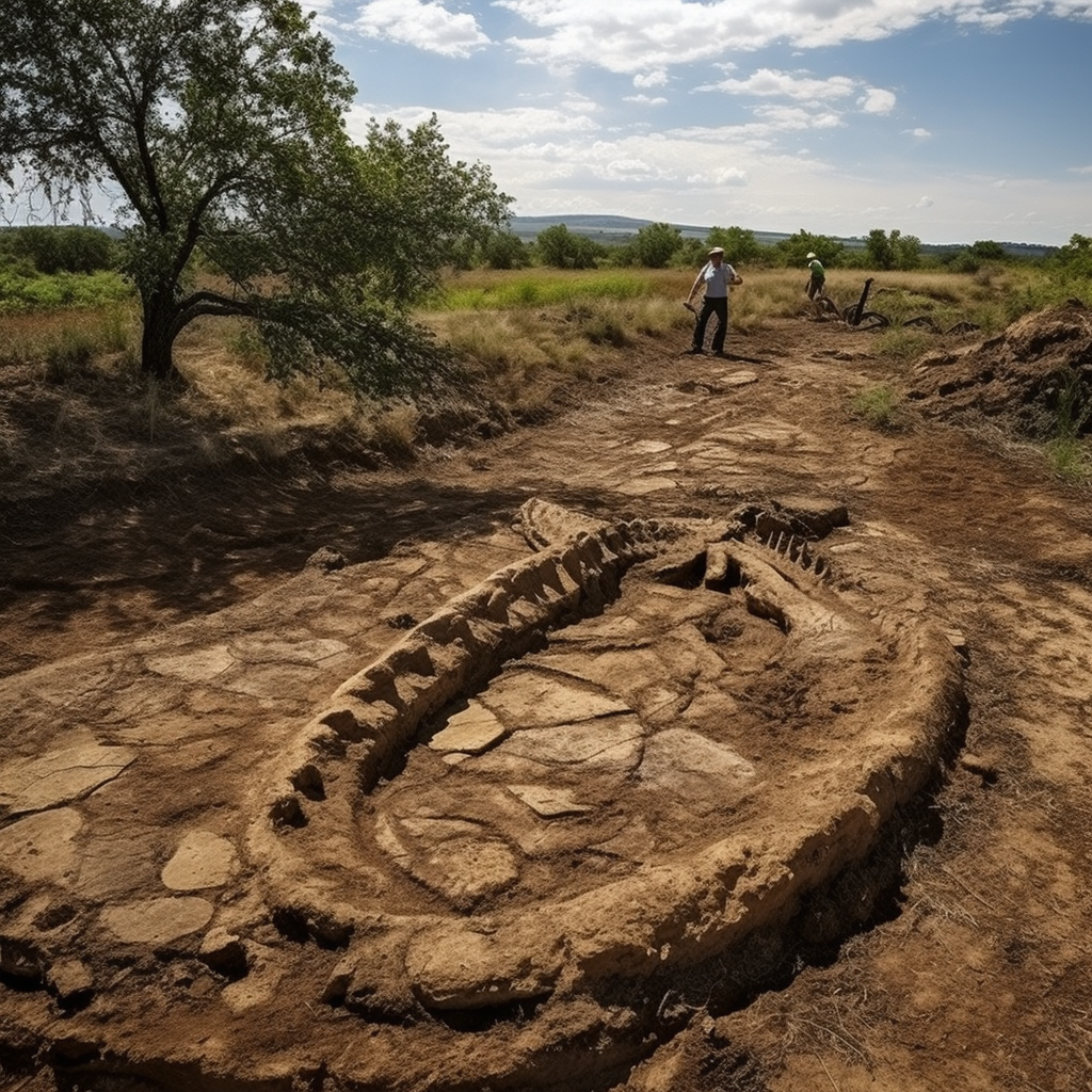 A well-preserved dinosaur track fossil