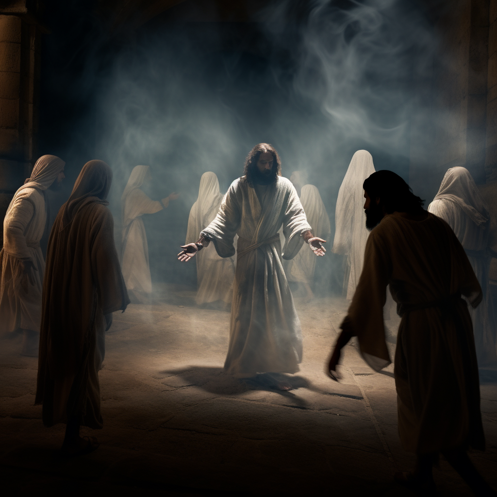 Disciples ghost encounter photo