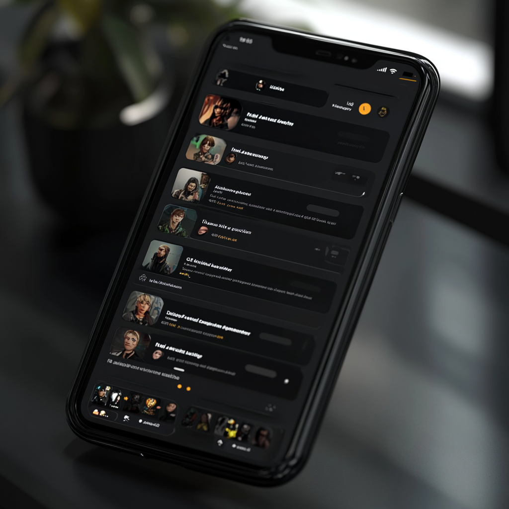 Discord chat on smartphone interface
