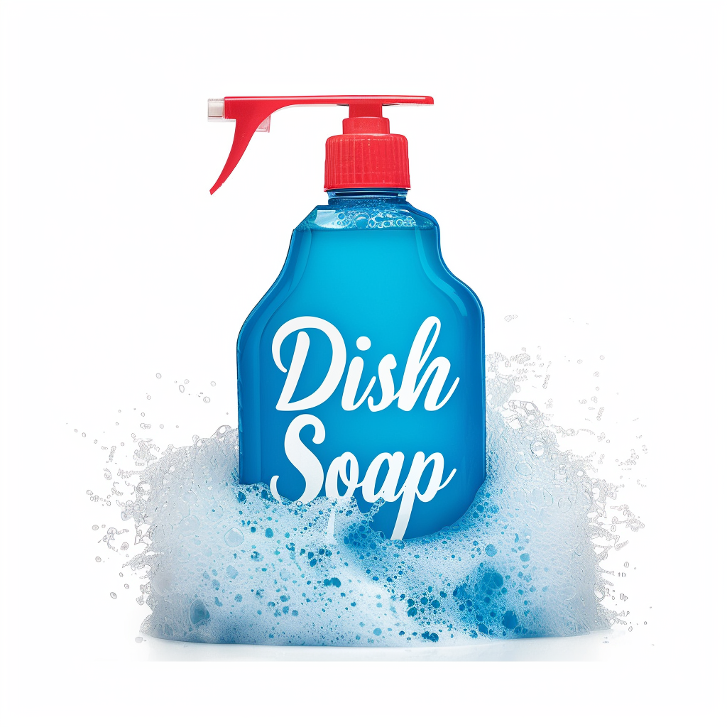 Dish Soap Liquid Detergent Bottle