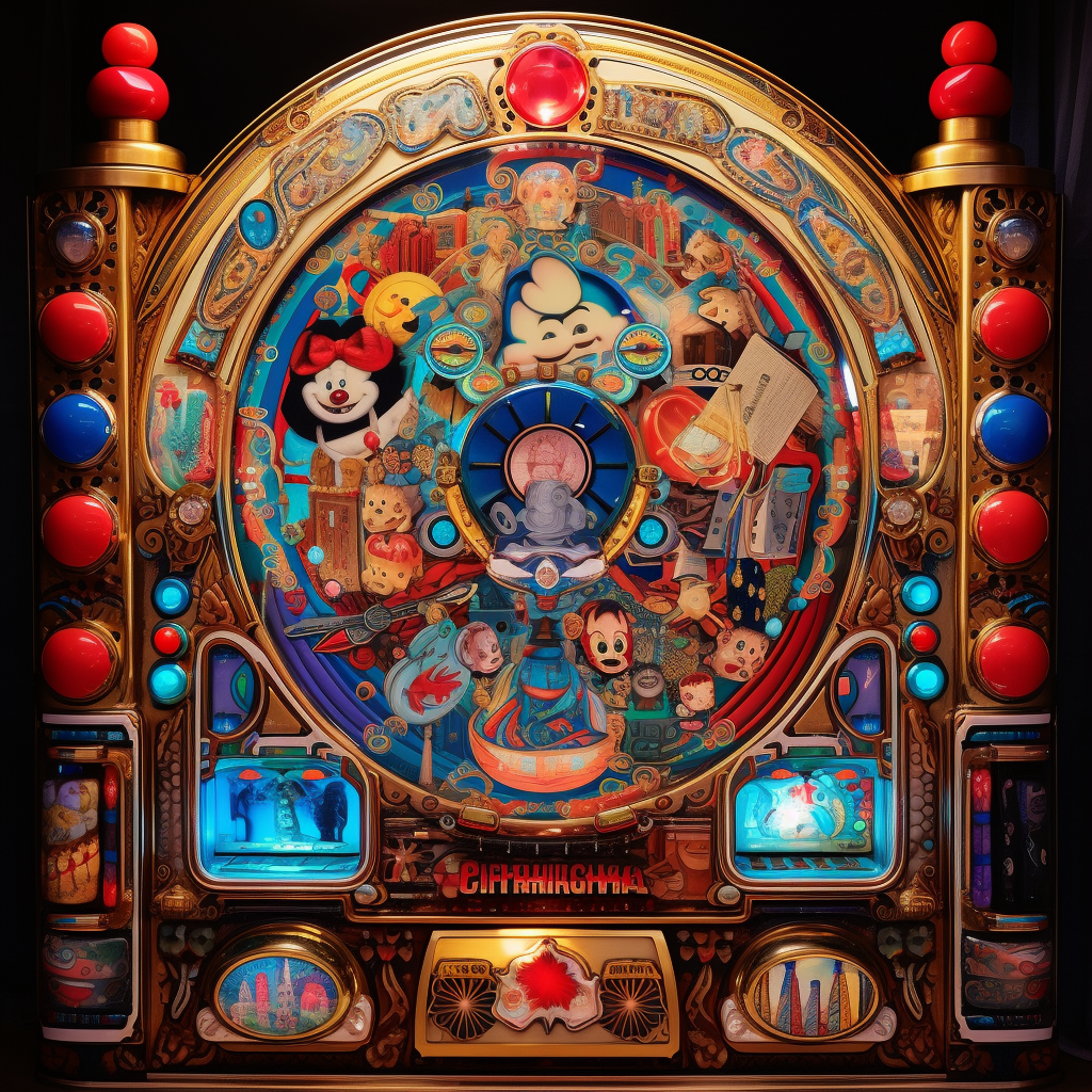 Disney Pachinko Machine Game Fun