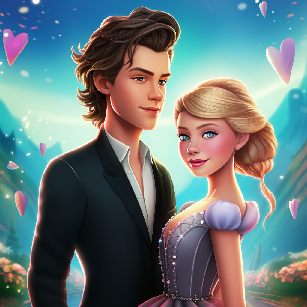 Disney Kids Movie Poster Featuring Harry Styles and Taylor Swift