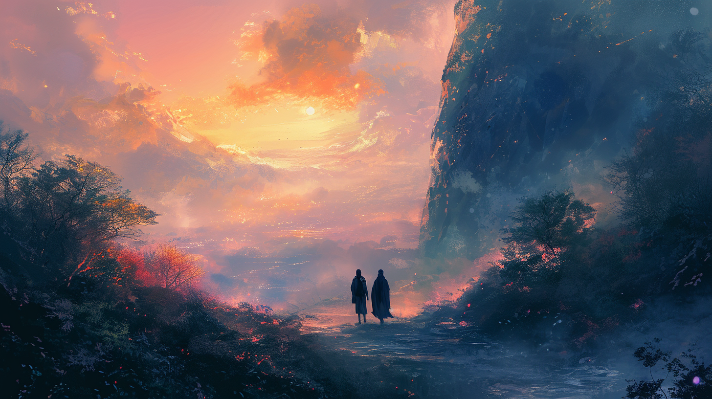 Diverging Paths, Anime, Mysterious Painting