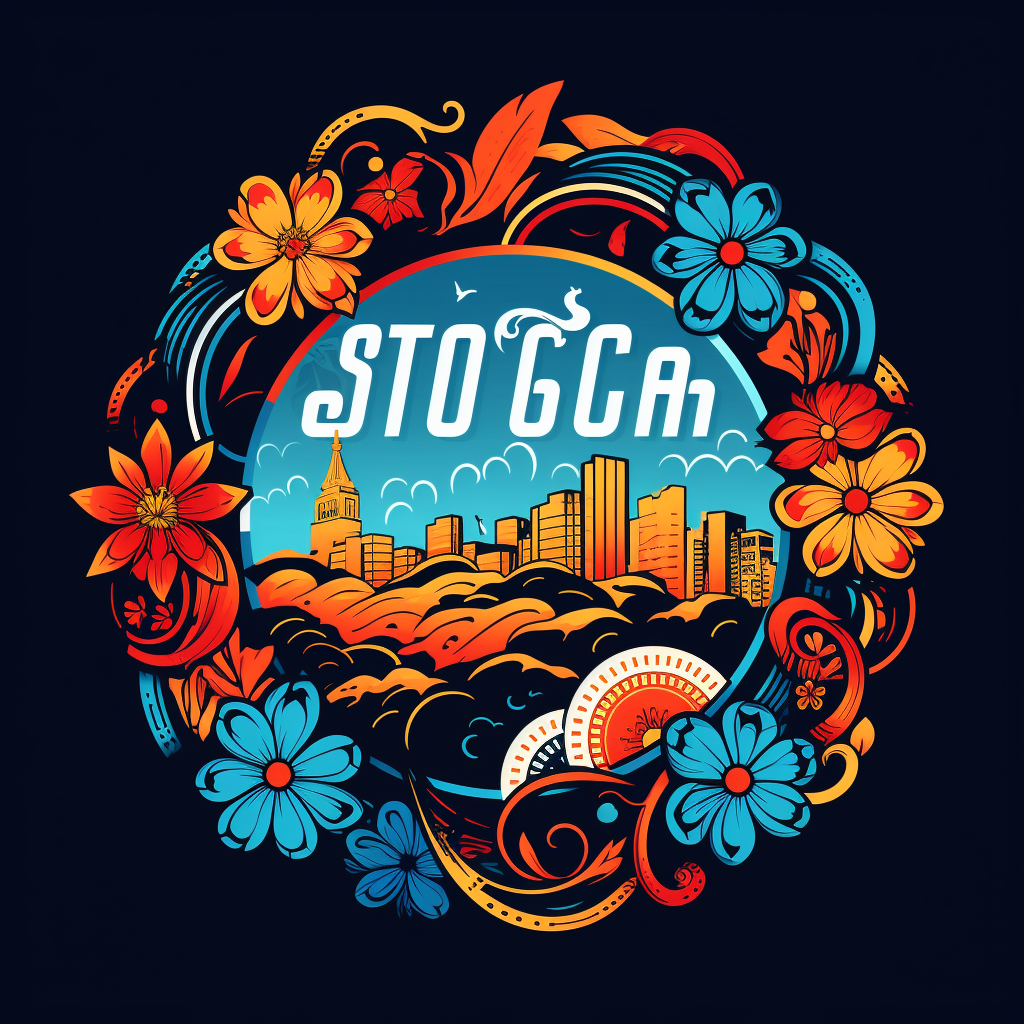 Vibrant t-shirt graphic celebrating San Diego's sister cities