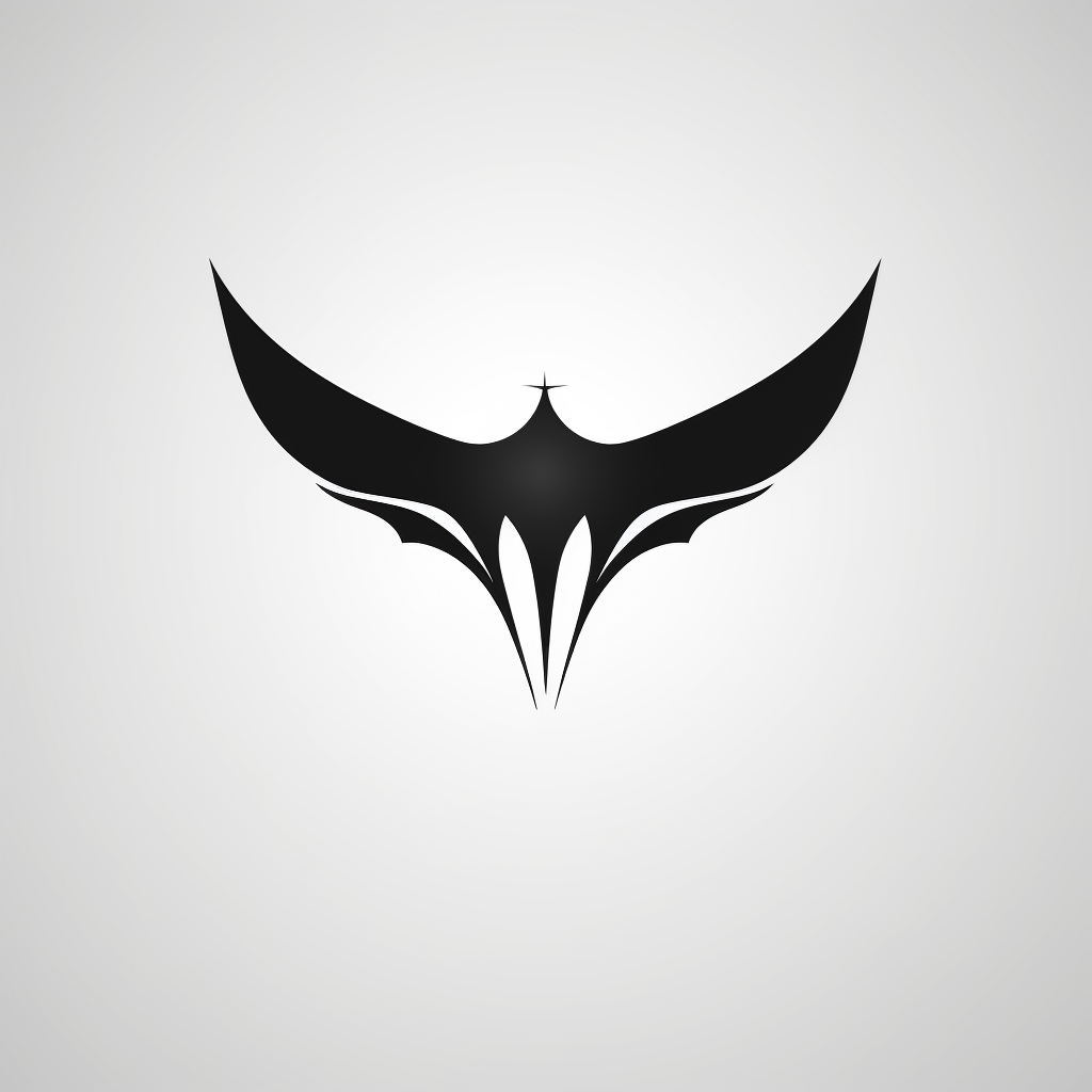 Diving 'D' Logo with Manta Ray Wings