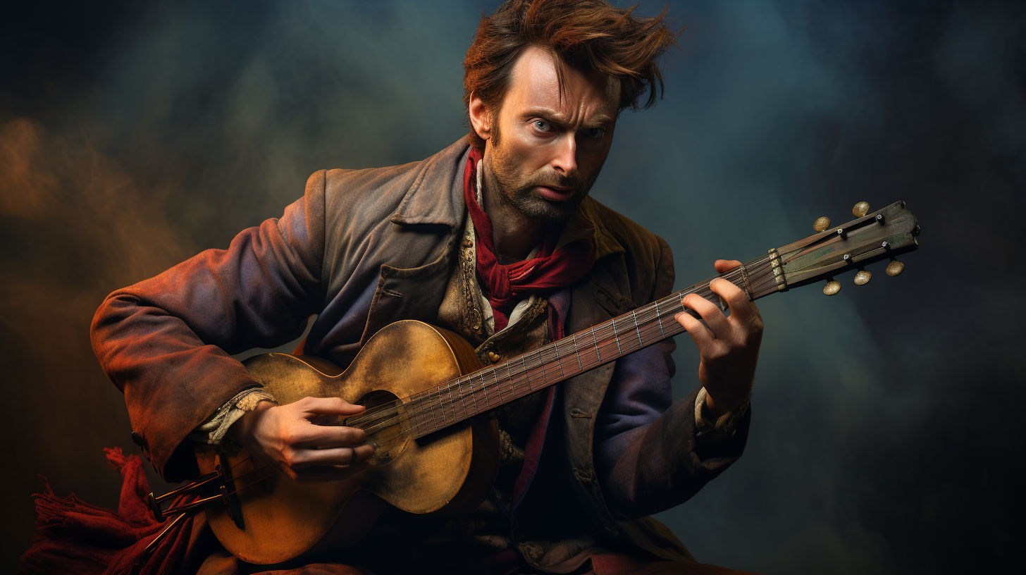 David Tennant as a talented Bard