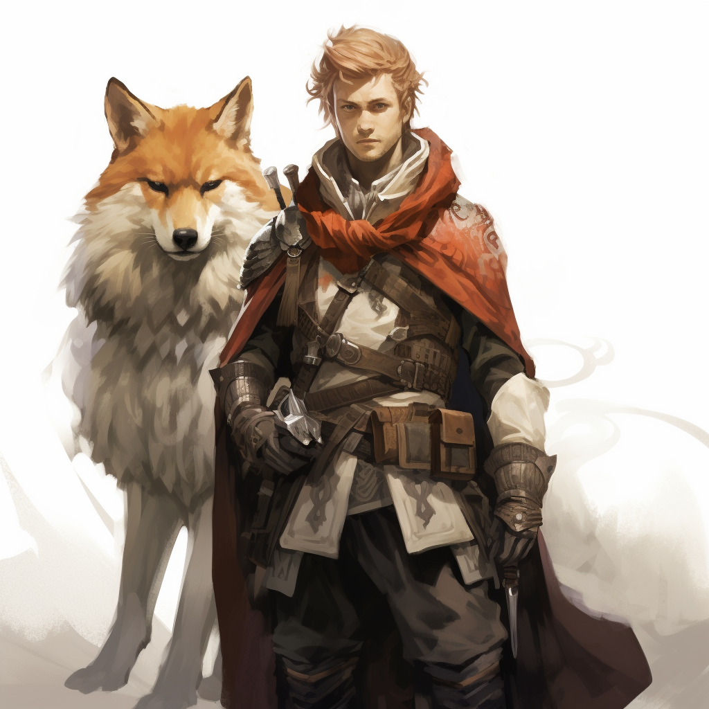 DND Character with Fox-Like Features