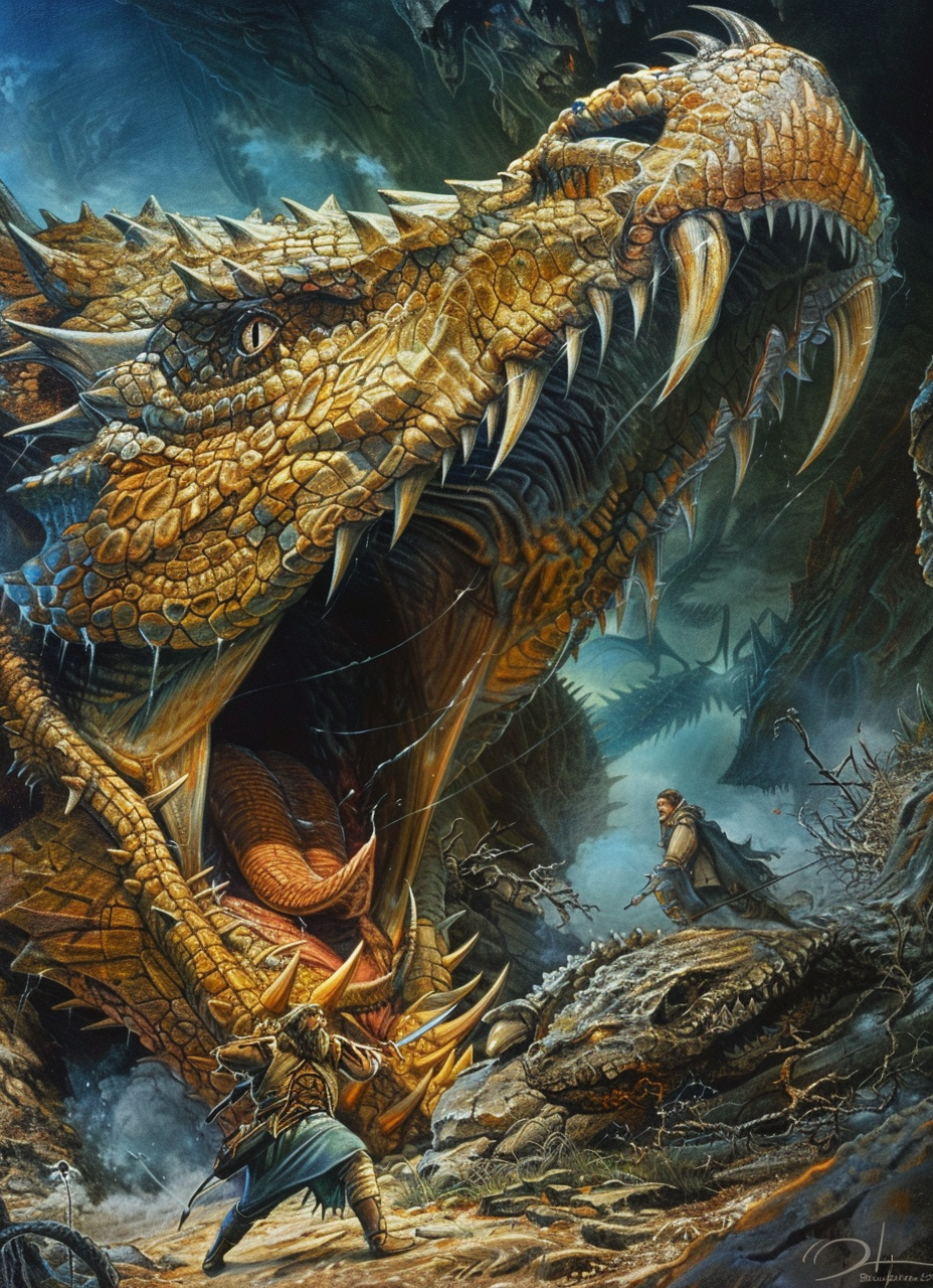 Detailed D&D cover art image