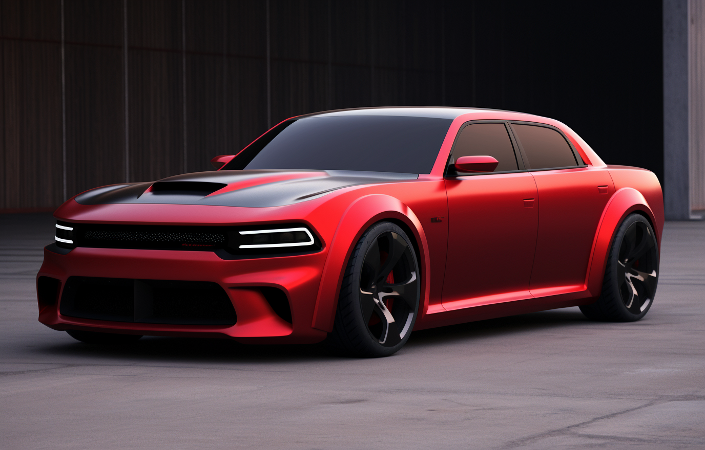 Stunning Dodge Magnum Hellcat Concept