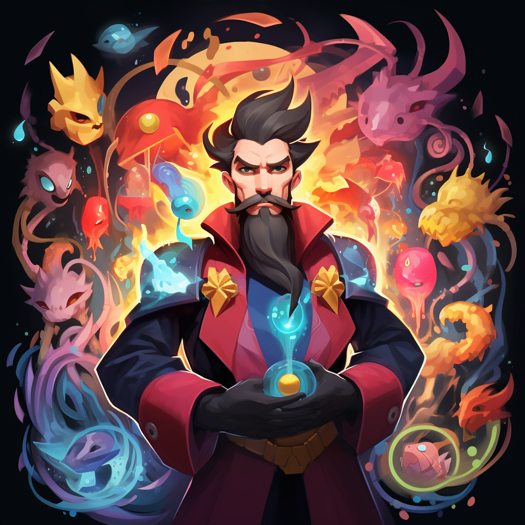 Doktor Strange as Pokemon - Marvel and Pokemon crossover