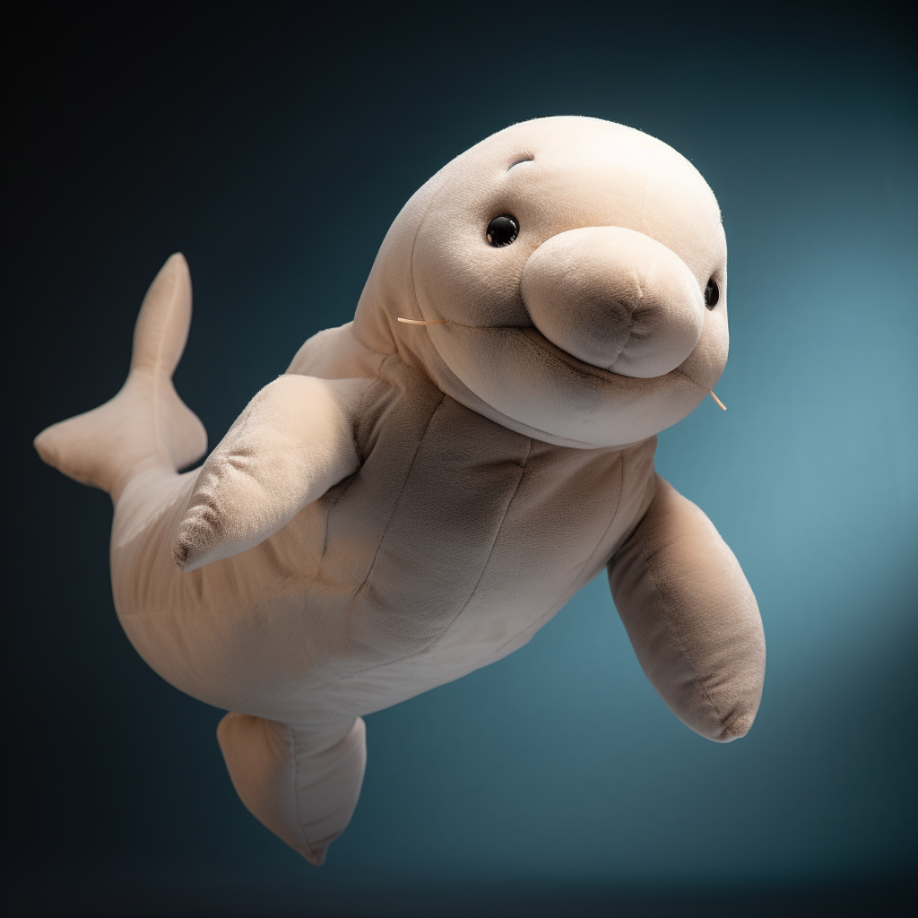 Cute dolphin plush toy for children