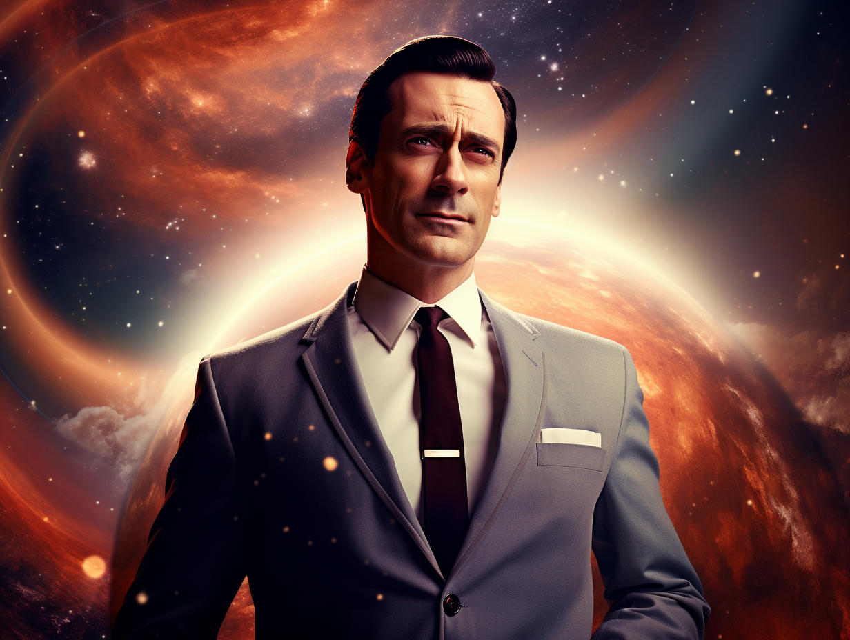 Don Draper in outer space