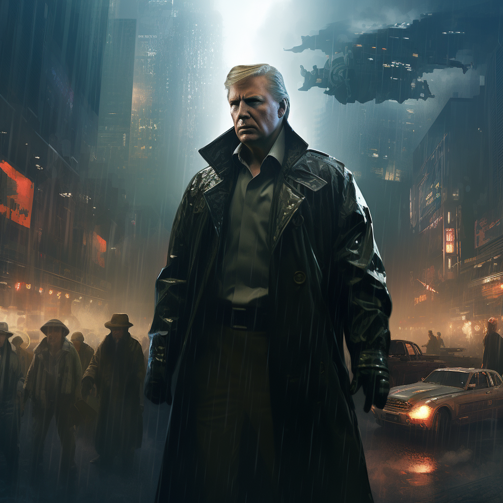 Donald Trump in Blade Runner