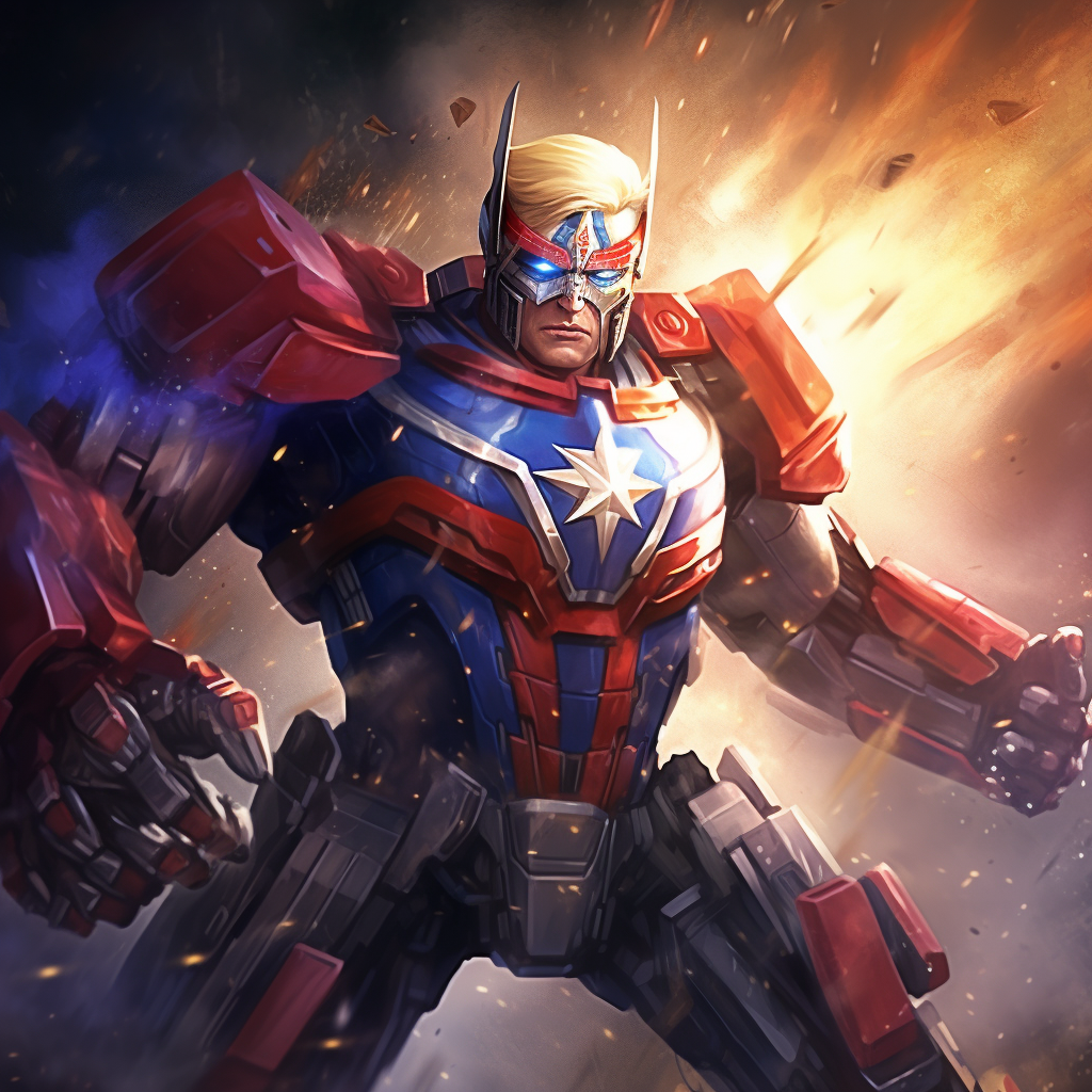 Donald Trump as Optimus Prime