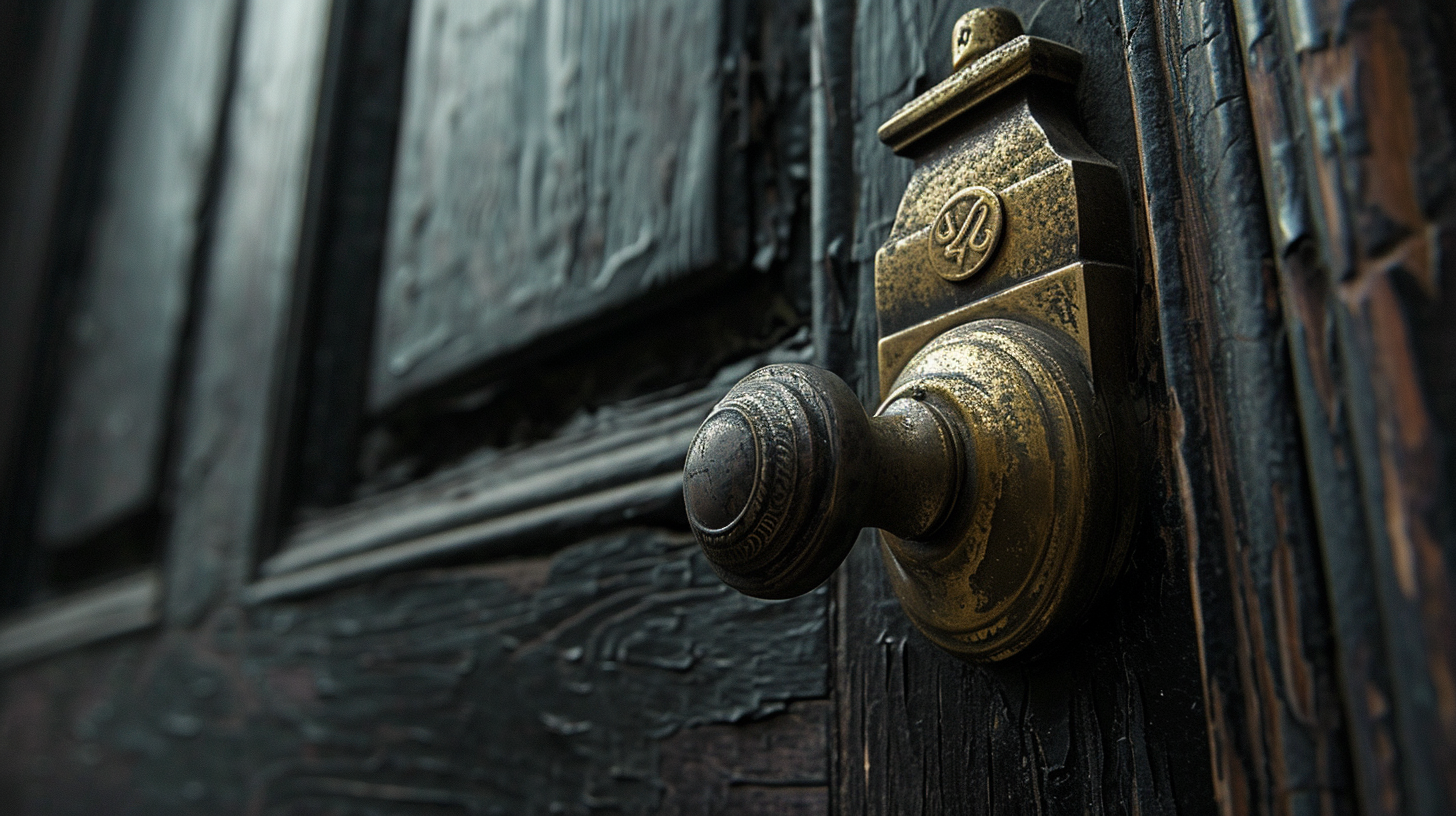 Doorbell on House Image