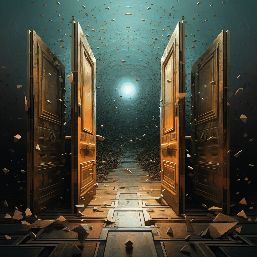 Beautiful and intriguing doors of divergence