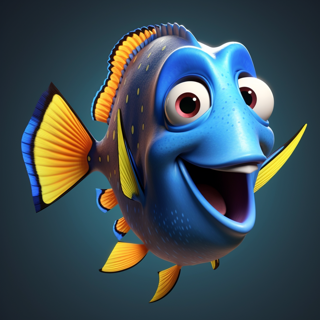 Funny Dory from Finding Nemo