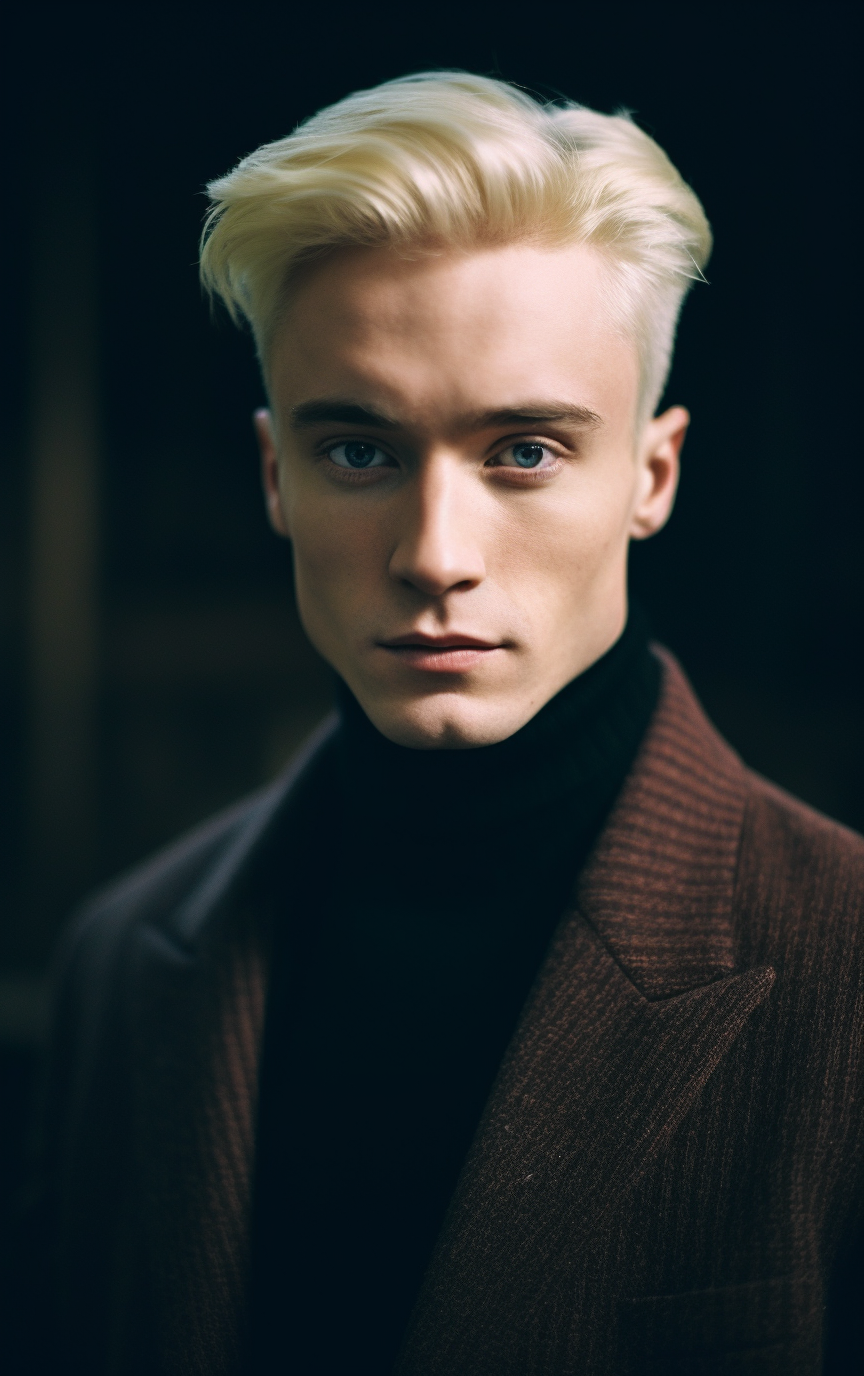 Realistic Draco Malfoy photography