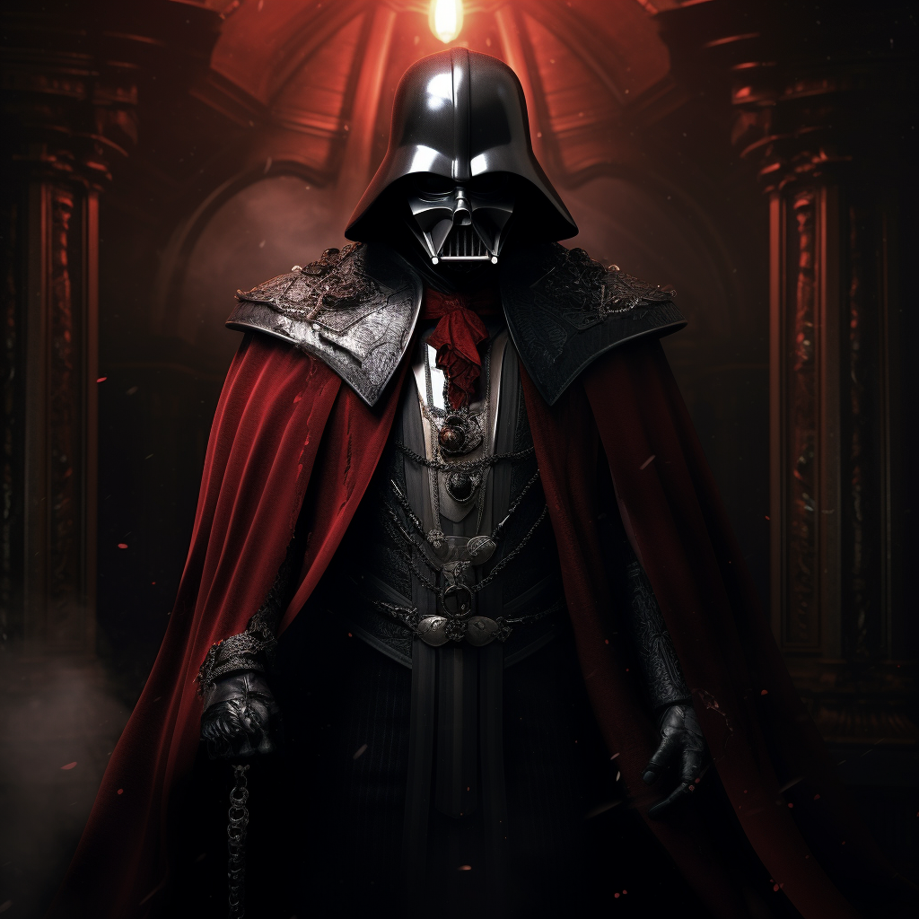 Dracula and Darth Vader together