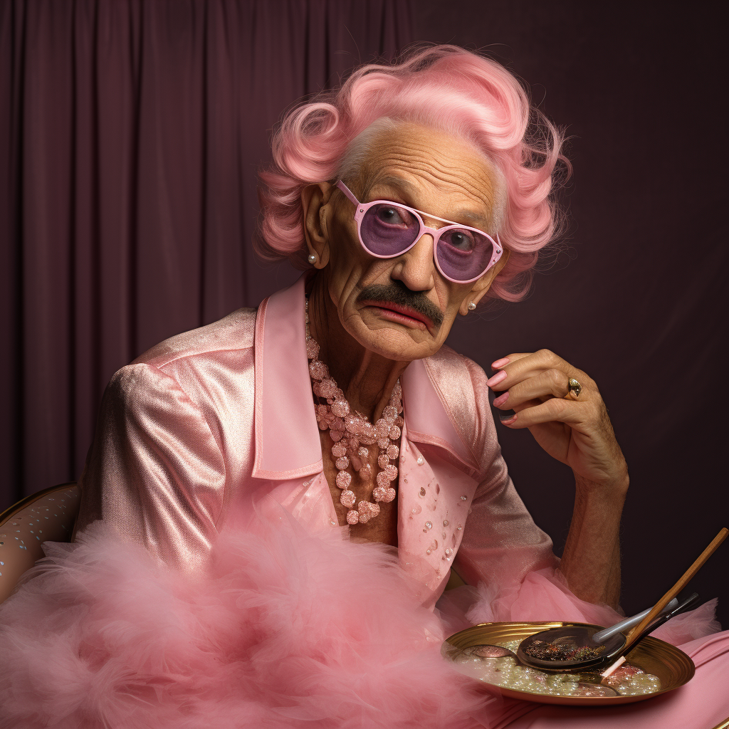 Drag Queen Grandpa Picture