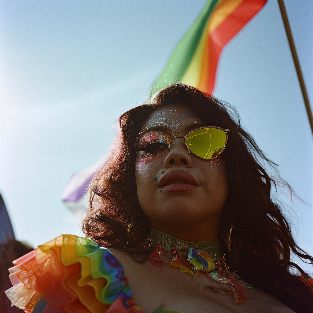 Drag Queen Pride Festival Portrait