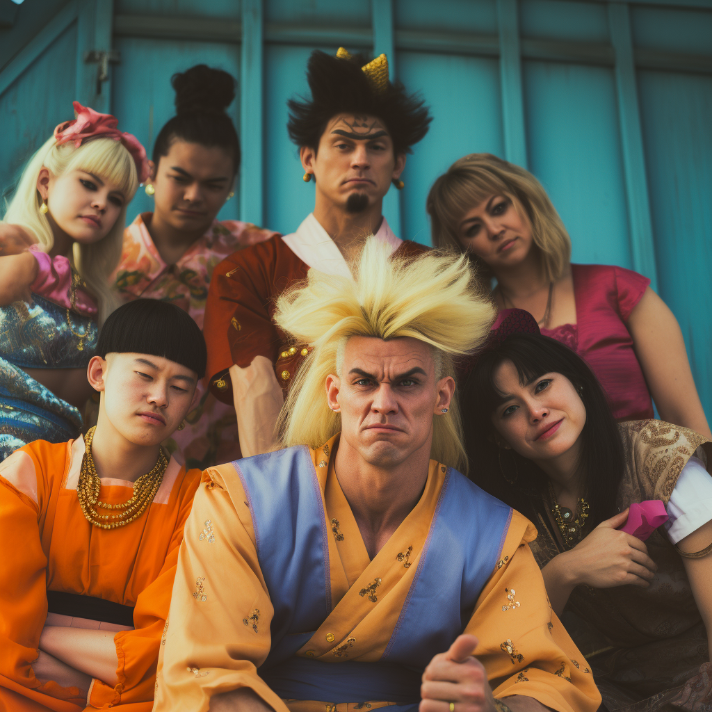 Dragon Ball Z 90s Family Sitcom