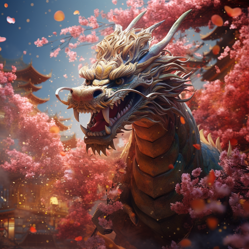 Dragon Chinese Year Photo